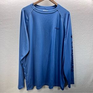 Columbia PFG Terminal Tackle Long Sleeve Performance Tshirt Mens XXL Soft 2749